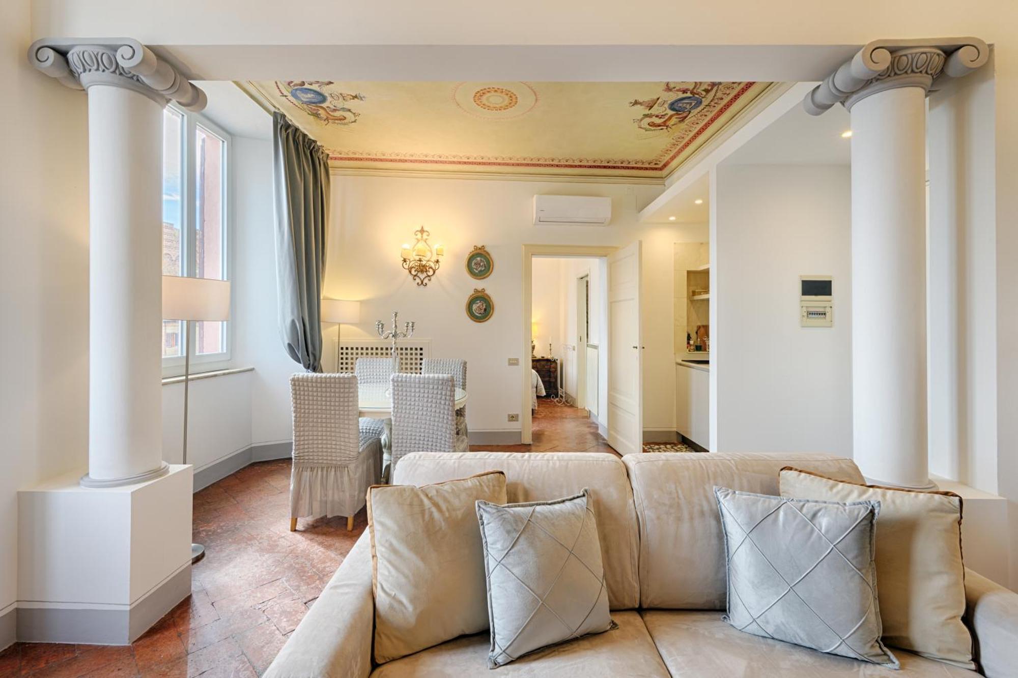 Palazzo Lenzi Apartman Siena Kültér fotó