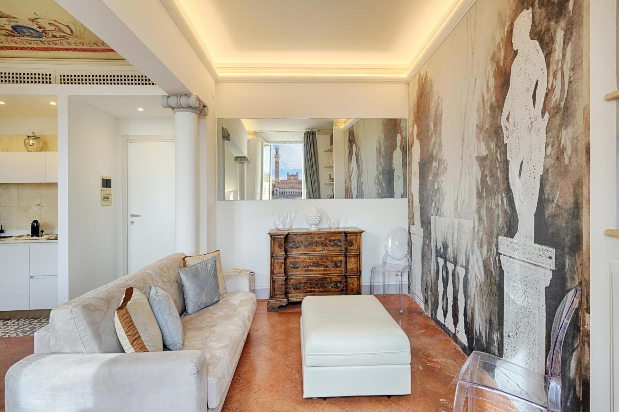 Palazzo Lenzi Apartman Siena Kültér fotó